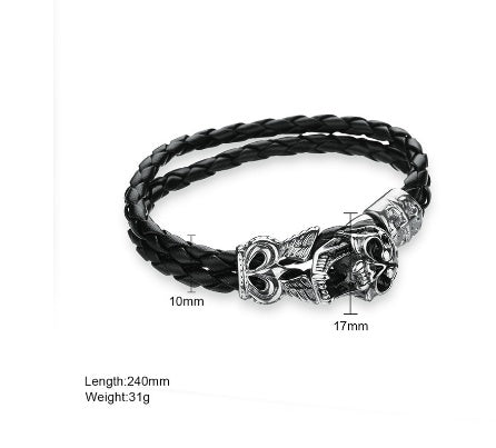 Stainless Steel Skull Bracelets